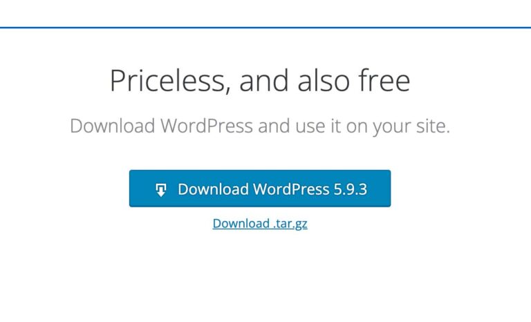WordPress Free to Download CMS